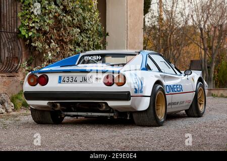 Ferrari 308GTB GR 4 Rally Car Stockfoto