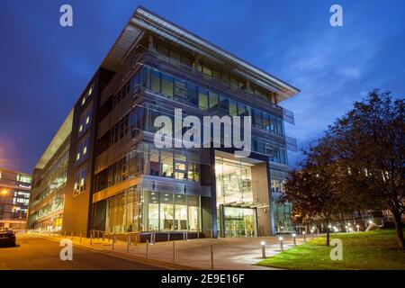 Barnsley Metropolitan Brough Council Offices - ein modernes Bürogebäude an der Plaza One, Westgate Stockfoto