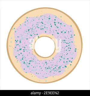 Lebensmittel-Symbole Social-Media-Symbole süße Zeichen Stock Vektor