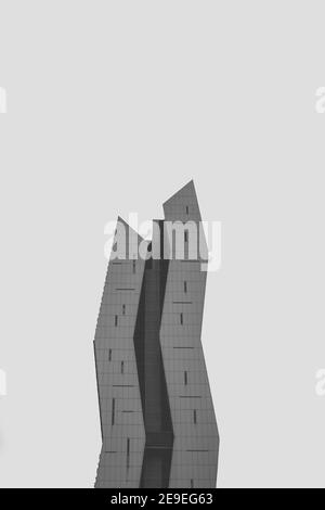 KUALA LUMPUR, MALAYSIA - 20. Sep 2020: Landschaften der Skyline von Kuala Lumpur. Stockfoto