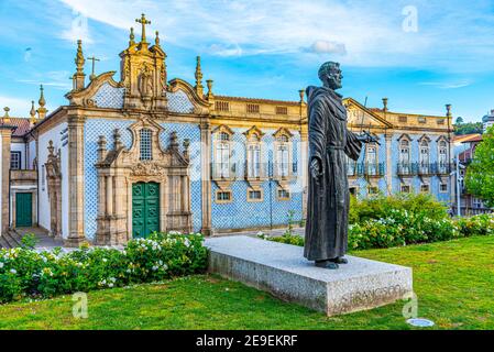 Kapelle des Heiligen Franziskus in Guimaraes, Portugal Stockfoto