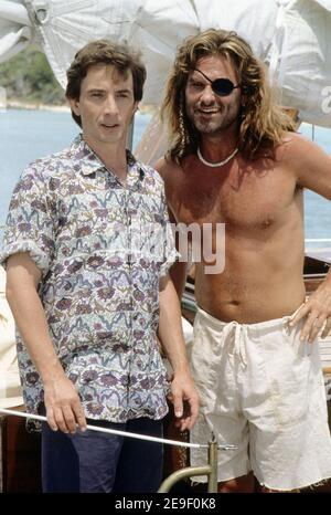 Martin Short, Kurt Russell, 'Captain Ron' (1992) Touchstone Bilder / Aktenzeichen # 34082-506THA Stockfoto