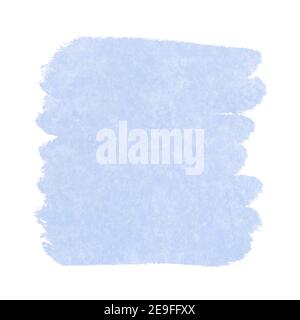 Blauer Aquarellhintergrund isoliert auf weißem Hintergrund. Vektorgrafik. Stock Vektor