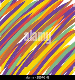Abstrakte Regenbogen Streifen Farbe Linie Hintergrund. Stockfoto