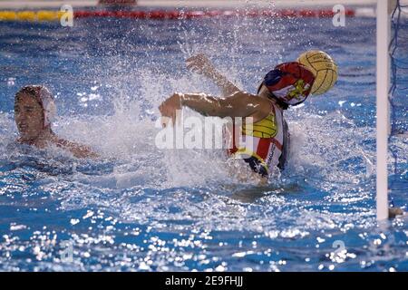 Acquatic Centre of Ostia, Roma, Italien. Februar 2021, 04th. Laura Teani (Plebiscito Padova) während Olympiakos SF Piraeus gegen Plebiscito Padova, Wasserball EuroLeague Frauen Spiel - Foto Luigi Mariani/LM Kredit: LiveMedia/Alamy Live News Stockfoto