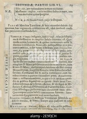 LE DOGADO. Autor Briet, Philip 78,20.b,2. Erscheinungsort: [Paris] Verlag: [S. , G. Cramoisy] Veröffentlichungsdatum: [1649.] Objekttyp: 1 Karte Medium: Kupferstich Maße: 18 x 14 cm ehemaliger Besitzer: George III, König von Großbritannien, 1738-1820 Stockfoto