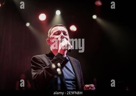 Duncan Campbell von UB40 live auf der Bühne O2 Shepherds Bush Empire Stockfoto