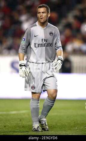 Mickael Landreau von PSG während des französischen Fußballspiels der ersten Liga, Paris-Saint-Germain gegen Lille am 19. August 2006 im Stadion Parc des Princes in Paris, Frankreich. PSG gewann 1-0. Foto von Christian Liewig/ABACAPRESS.COM Stockfoto