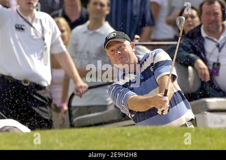 Ross Kemp nimmt am 27. August 2006 am Allstars Golf Tournament in Newport, Wales, Teil. Foto von Stuart Morton/ABACAPRESS.COM Stockfoto