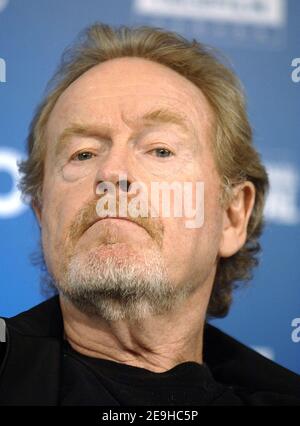 Regisseur Ridley Scott nimmt an der "A Good Year" Pressekonferenz während des Toronto International Film Festivals Teil, das am 9. September 2006 im Sutton Place Hotel in Toronto, Kanada, stattfand. Foto von Olivier Douliery/ABACAPRESS.COM Stockfoto