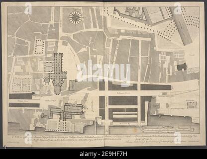 Ein PLAN eines Teils der alten Stadt WESTMINSTER Autor Lediard, Thomas 22,1. Erscheinungsort: [London] Verlag: [Verlag nicht identifiziert] Erscheinungsdatum: [1740] Objekttyp: 1 Karte Medium: Kupferstich Maße: 47,9 x 72,2 cm Ex-Besitzer: George III, King of Great Britain, 1738-1820 Stockfoto