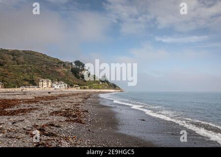 Seaton Beach, Cornwall, England, Großbritannien Stockfoto