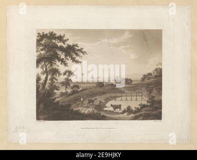 Blick auf Hampstead . Autor Alken, Samuel 29,13.e,2 Erscheinungsort: London Verlag: Pub: Okt 22. 1796 von S. Alken, Nr. 2, Francis Street East, Bedford Square, Erscheinungsdatum: [1796] Objekttyp: 1 Druckmedium: Radierung und Aquatinta Maße: Platemark 20,1 x 26,2 cm. Ehemaliger Besitzer: George III., König von Großbritannien, 1738-1820 Stockfoto