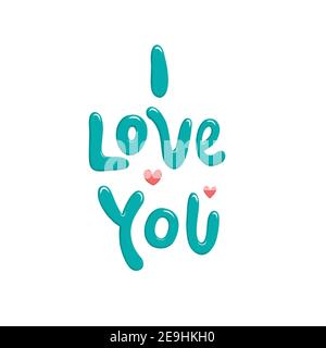 Liebe dich Mama Karte. Handgezeichneter Muttertag Hintergrund. Abbildung mit Tinte. Moderne Pinsel Kalligraphie. Schriftzug Happy Mothers Day. Handgezeichnete Karte mit Stock Vektor