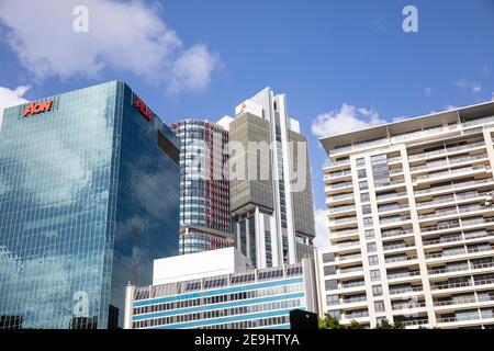 Bürogebäude im Stadtzentrum von Sydney, Unternehmensbüros, Sydney, Australien Stockfoto