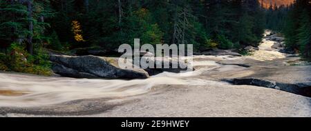 Lion Creek Falls in Idaho's Selkirk Mountains; östlich von Priest Lake, USA Stockfoto