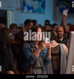 Art Battle, Toronto Stockfoto