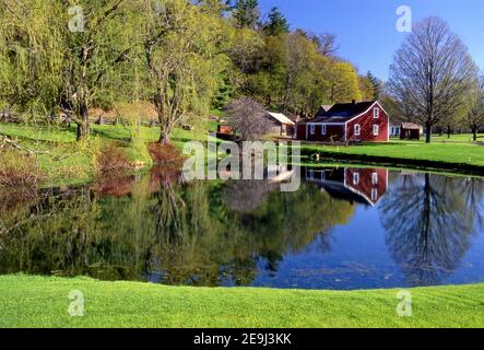 Das Farmer's Museum in Cooperstown, New York Stockfoto