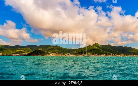 Grand Case auf der Insel Saint Martin in der Karibik Stockfoto