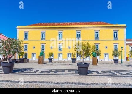 Palast der Zitadelle von Cascais in Cascais, Portugal Stockfoto