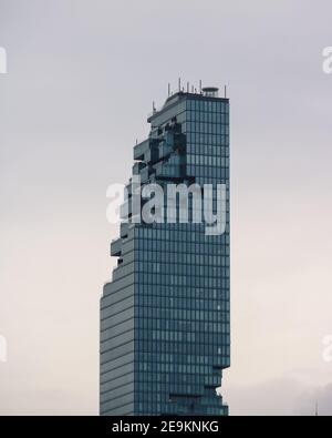 Top of King Power Mahanakhon Gebäude - Bangkok, Thailand Stockfoto