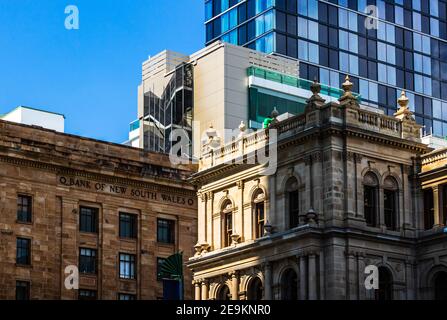 The Old Treasury Building in Downtown Brisbane, Australien, 2021 Stockfoto