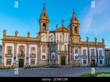 BRAGA, PORTUGAL, 22. MAI 2019: Blick auf die Kirche von Sao Marcos in Braga, Portugal Stockfoto