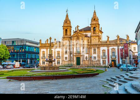 BRAGA, PORTUGAL, 22. MAI 2019: Blick auf die Kirche von Sao Marcos in Braga, Portugal Stockfoto