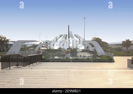 MGR. Samadhi, MGR. Memorial in chennai, madras, Tamil nadu, Indien Stockfoto