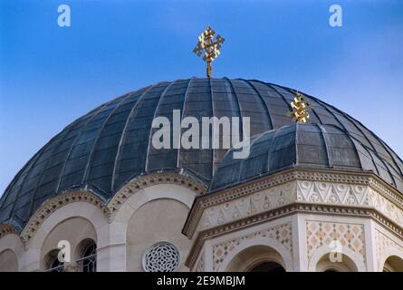 Italien, Friaul Julisch Venetien, Triest, serbisch-orthodoxe Kirche St. Spyridon, Dom Stockfoto