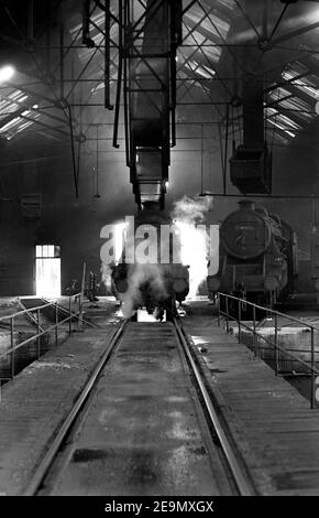 Das Ende der Linie Dampflokomotiven Wolverhampton 1967 BILD VON DAVID BAGNALL Stockfoto