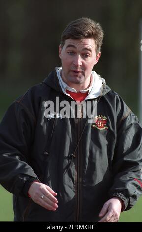 Wolverhampton Wanderers Football Club Jugendteamtrainer Rob Kelly. Stockfoto