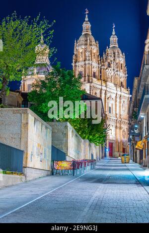 Blick auf das Kloster San Esteban in Salamanca, Spanien Stockfoto