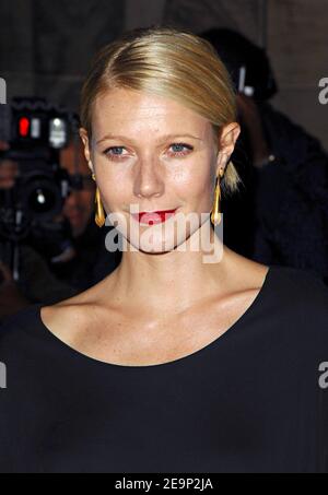 Die Schauspielerin Gwyneth Paltrow nimmt am 26. Oktober 2006 an der jährlichen Nacht der Stars der Fashion Group International 23rd im Cipriani in New York City, NY, USA, Teil. Foto von Gregorio Binuya/ABACAPRESS.COM Stockfoto