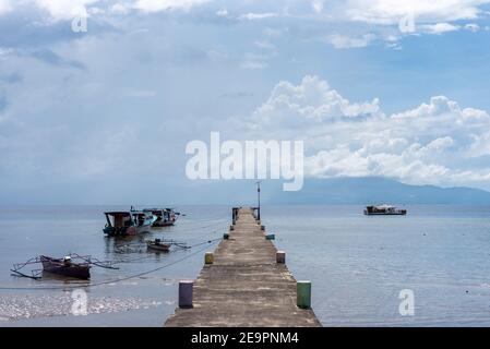 Bunaken Island, Taman National Bunaken, Manado Tua Island, Nord-Sulawesi, Indonesien Stockfoto