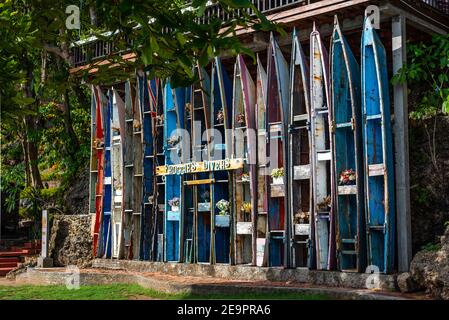 Bunaken Island, Taman National Bunaken, Manado Tua Island, Nord-Sulawesi, Indonesien Stockfoto