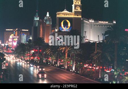 The Las Vegas Boulevard aka The Strip in Las Vegas, NV, USA, Juli 2006. Foto von Pierre Barlier/ABACAPRESS.COM Stockfoto