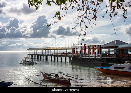 Bunaken Island, Taman National Bunaken, Manado Tua Island, Nord-Sulawesi, Indonesien Stockfoto