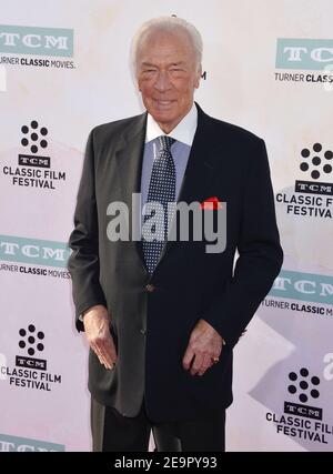 Februar 2021, 6th. DATEI: Christopher Plummer stirbt am 91. Los Angeles, USA. März 2015, 27th. Christopher Plummer 018 Quelle: Tsuni/USA/Alamy Live News Stockfoto