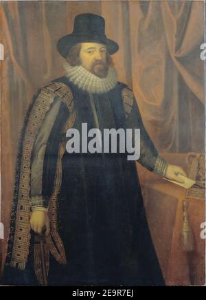 Morris, William BrightUnbekannter Künstler - Francis Bacon, Viscount St. Alban Stockfoto