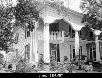 Frau Hugh Foster House, 201 Kennon Street, Union Springs (Bullock County, Alabama). Stockfoto