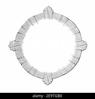 MZK 003 Nr 01 Abb. 24a Pfeilergrundriss Marienkirche Stendal. Stockfoto