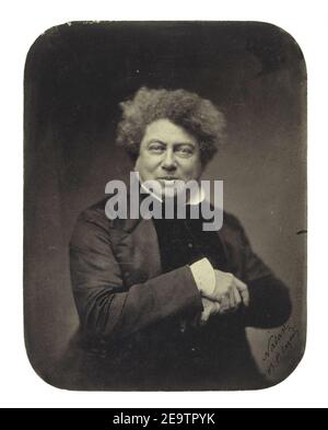 Nadar - Alexander Dumas père (1802-1870) Stockfoto