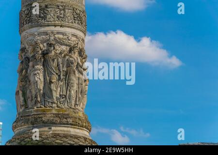 Ansicht der Kongresssäule in Brüssel, Belgien Stockfoto
