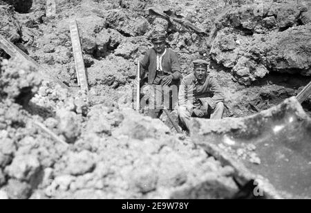 1. Weltkrieg Deutsches Heer leichter Granatwerfer / leichter Minenwerfer Alte Ausführung - 1st Weltkrieg Deutsche Armee Light Grenade Launcher / Light Mine Launcher Alte Version Stockfoto