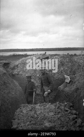 1. Weltkrieg Deutsches Heer leichter Granatwerfer / leichter Minenwerfer Alte Ausführung - 1st Weltkrieg Deutsche Armee Light Grenade Launcher / Light Mine Launcher Alte Version Stockfoto