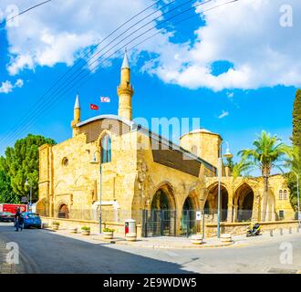 Selimiye Moschee in Lefkosa, Zypern Stockfoto