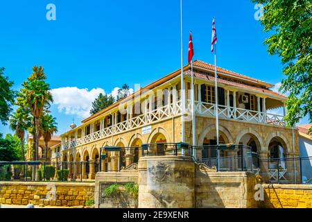 Gerichtsgebäude in Lefkosa, Zypern Stockfoto