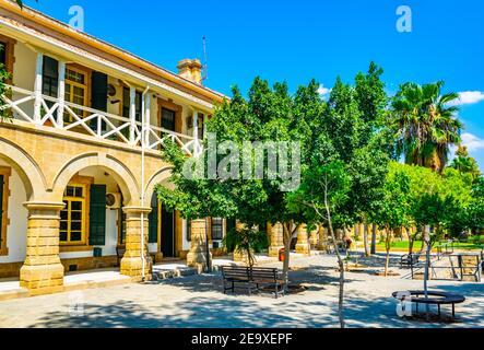 Gerichtsgebäude in Lefkosa, Zypern Stockfoto