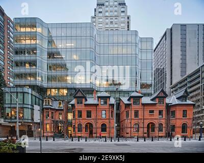 Neuerteilung der Thomas Street Stockfoto